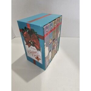 Children's Christmas Classics VHS Box Set (5 Tapes) Rudolph Frosty Santa Drummer